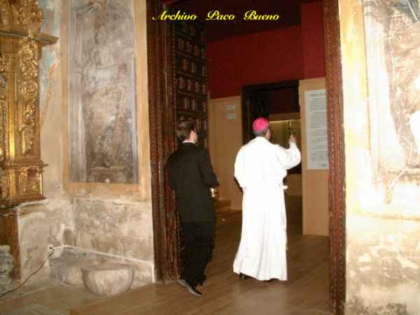 Bendicin del Museo por D. Carmelo Borobia Isasi (Obispo de Tarazona)