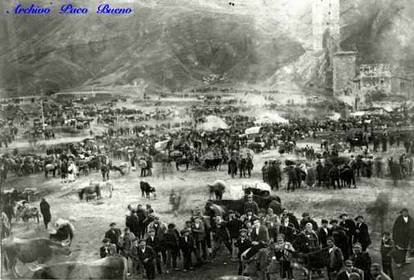 Feria alrededor de 1900