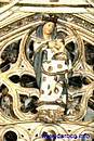 Detalle del retablo de la Capilla de los Sagrados Corporales en la Iglesia de la Colegial