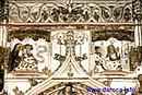 Detalle del retablo de la Capilla de los Sagrados Corporales en la Iglesia de la Colegial